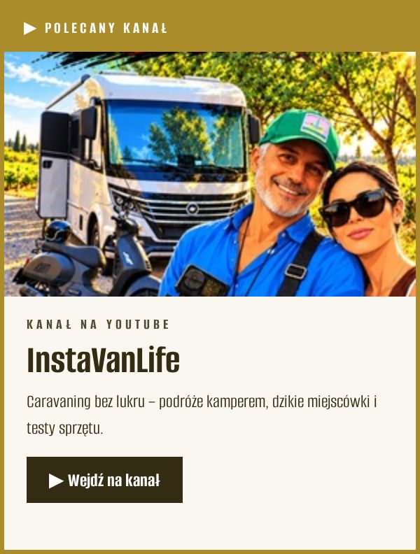 InstaVanLife – kanał o podróżach kamperem na YouTube